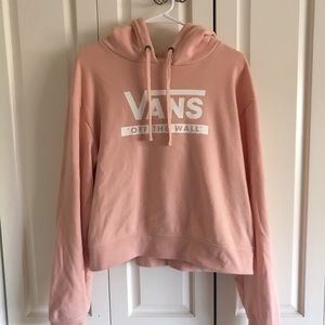 Vans Pink Hoodie Sweatshirt